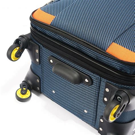 carry master 20 1 removable wheel spinner carry on luggage